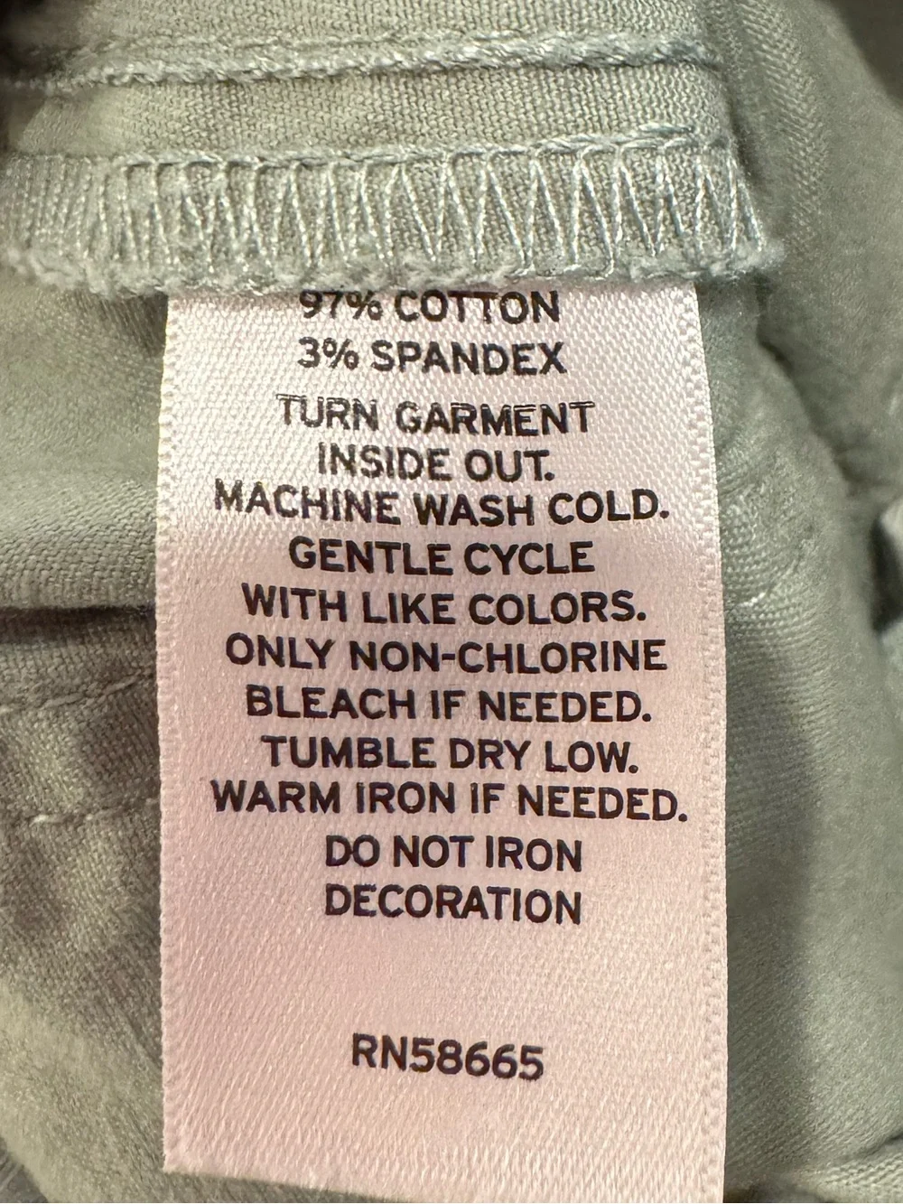 Tucker + Tate Kids' Embroidered Cargo Pants - Sage Green - Size 5T - Picture 5 of 5